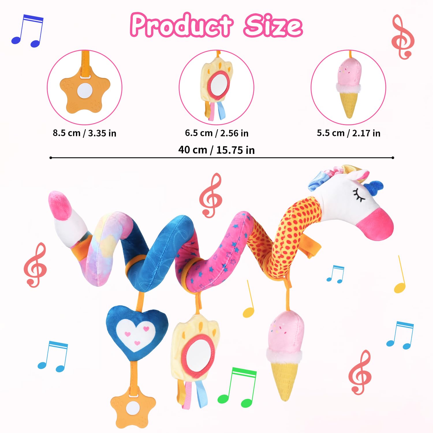 Kinderwagen Spielzeug,Aktivität Hänge Spirale Spielzeug,Baby Activity Spirale Spielzeug