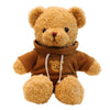 TROYSINC Teddybär Weiches Fell Teddybär mit Kapuze Tatzendruck Plüschtier Kuscheltier Stofftier